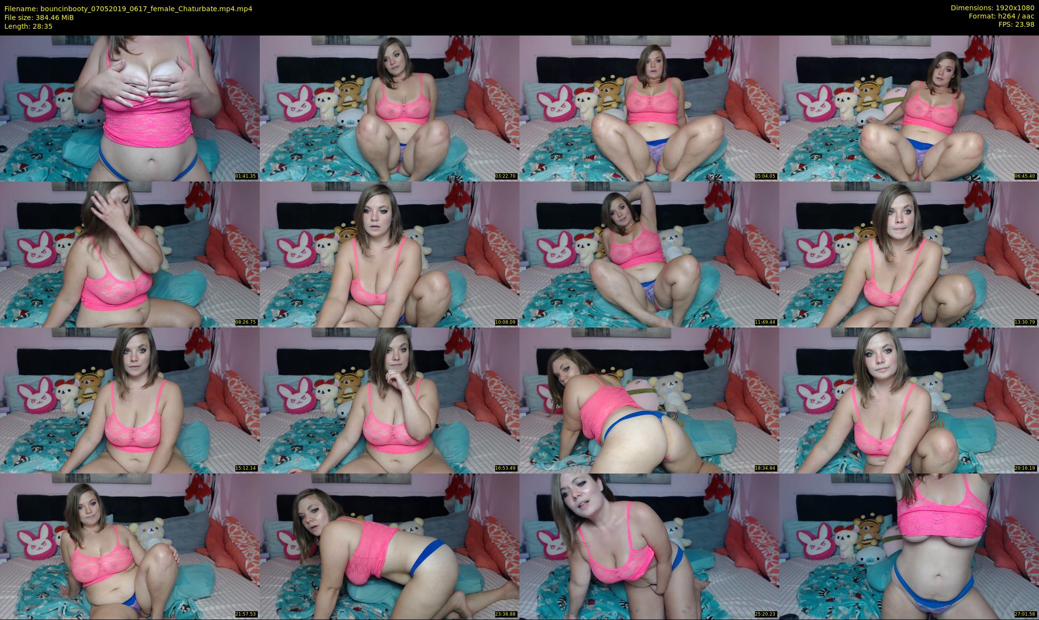 bouncinbooty — 29 minute Chaturbate female cam show recording, 1080p, May 7, 2019