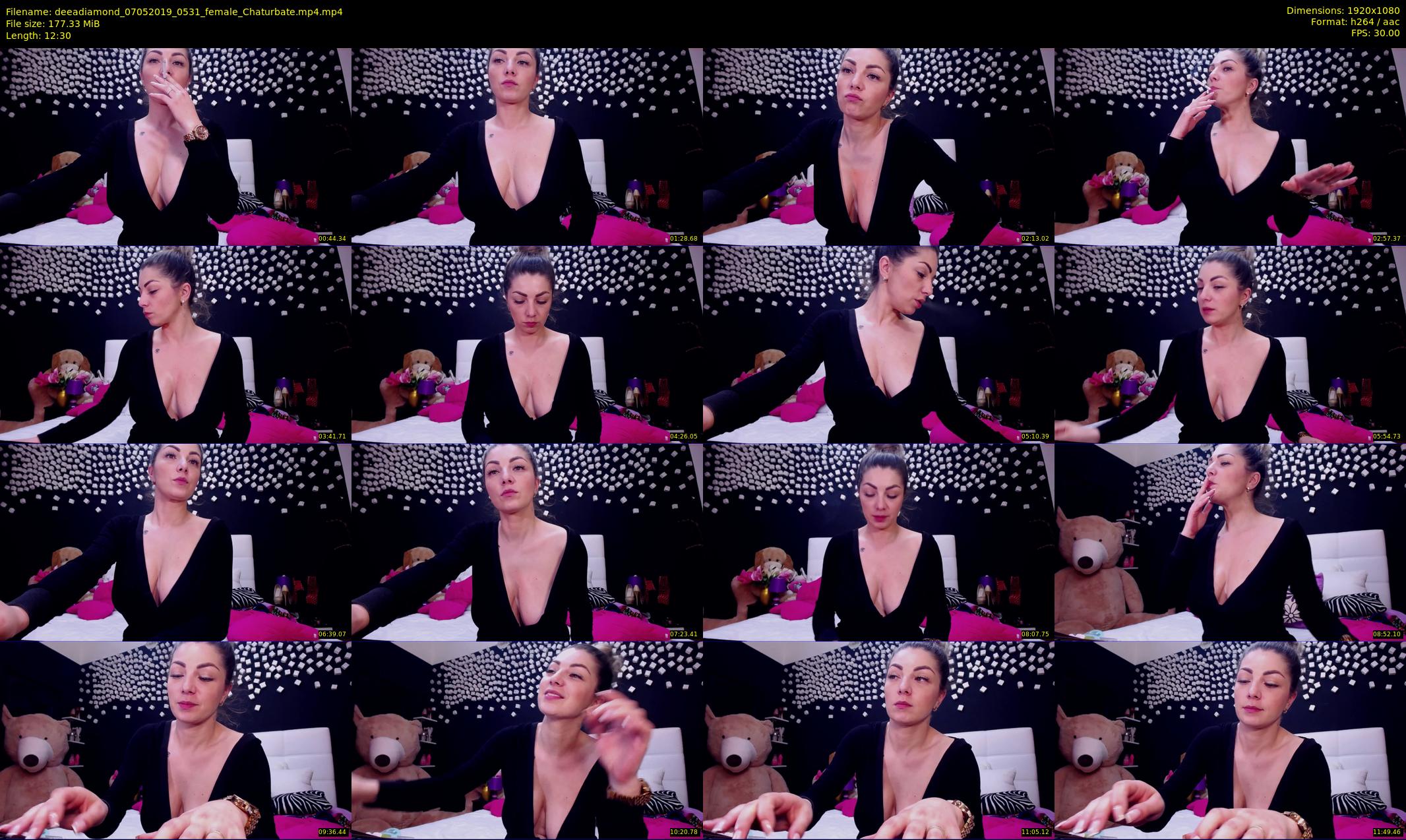 deeadiamond — 13 minute Chaturbate female cam show recording, 1080p, May 7, 2019