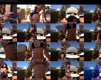 hannahjames710 — 15 minute Chaturbate female cam show recording, 4K, May 7, 2019