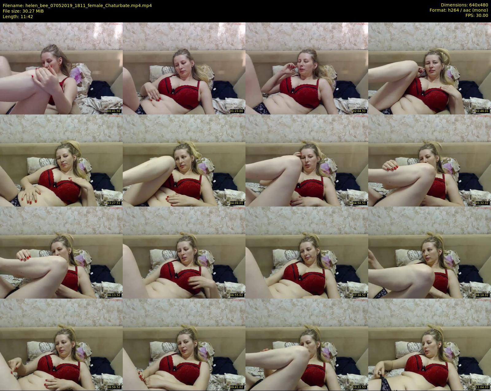 helen_bee — 12 minute Chaturbate female cam show recording, 480p, May 7, 2019