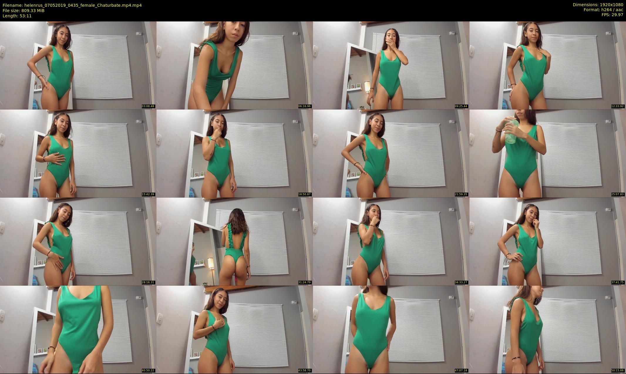 helenrus — 54 minute Chaturbate female cam show recording, 1080p, May 7, 2019