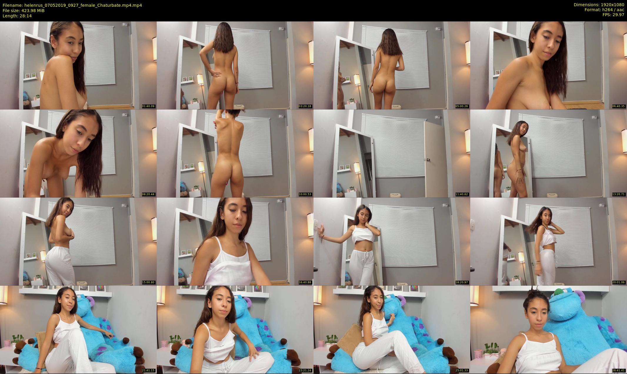 helenrus — 29 minute Chaturbate female cam show recording, 1080p, May 7, 2019