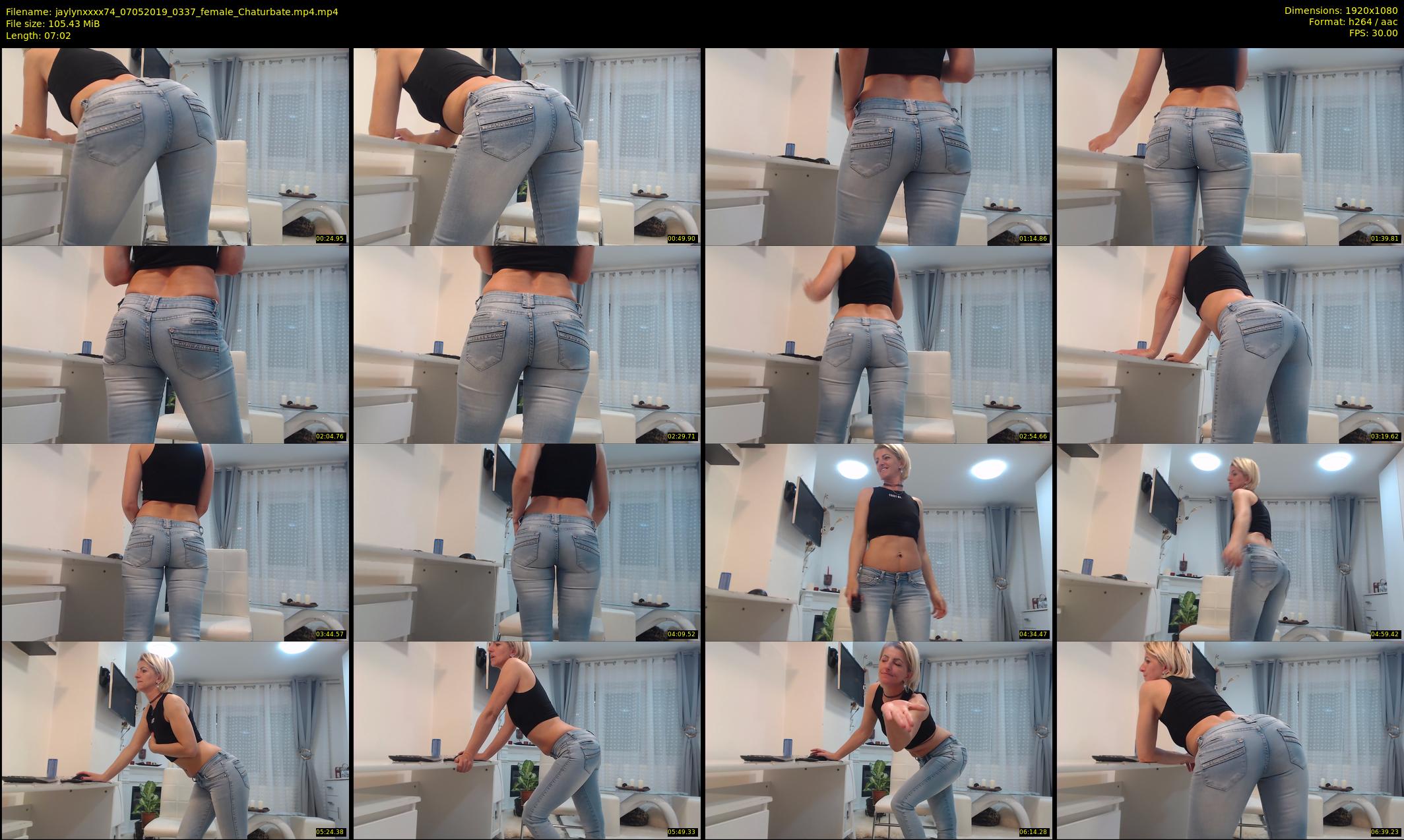 jaylynxxxx74 — 8 minute Chaturbate female cam show recording, 1080p, May 7, 2019