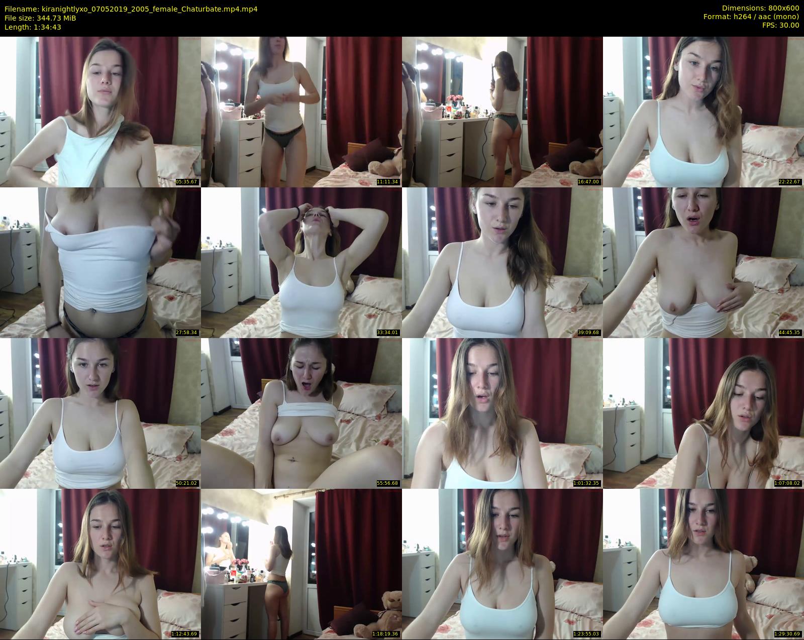 kiranightlyxo — 95 minute Chaturbate female cam show recording, 480p, May 7, 2019