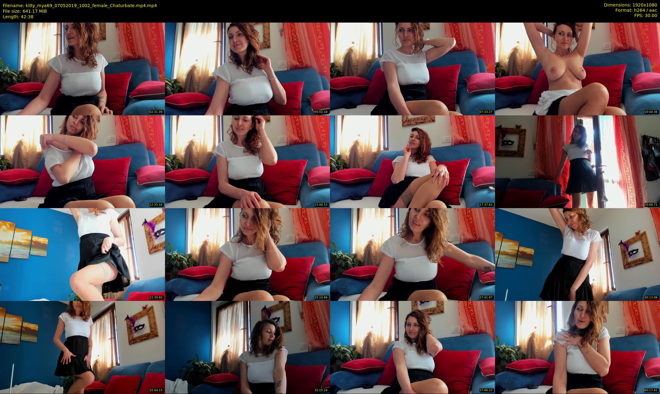 kitty_mya69 — 43 minute Chaturbate female cam show recording, 1080p, May 7, 2019