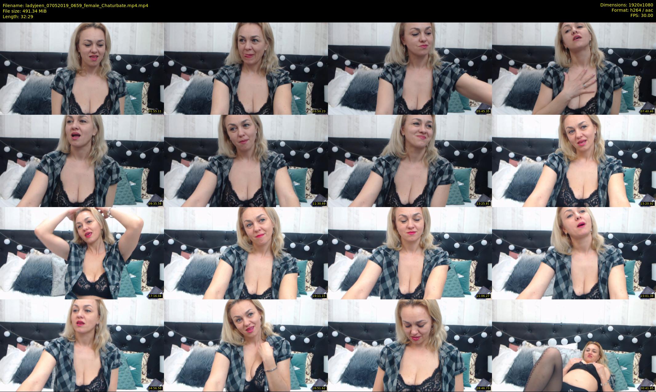 ladyjeen — 33 minute Chaturbate female cam show recording, 1080p, May 7, 2019