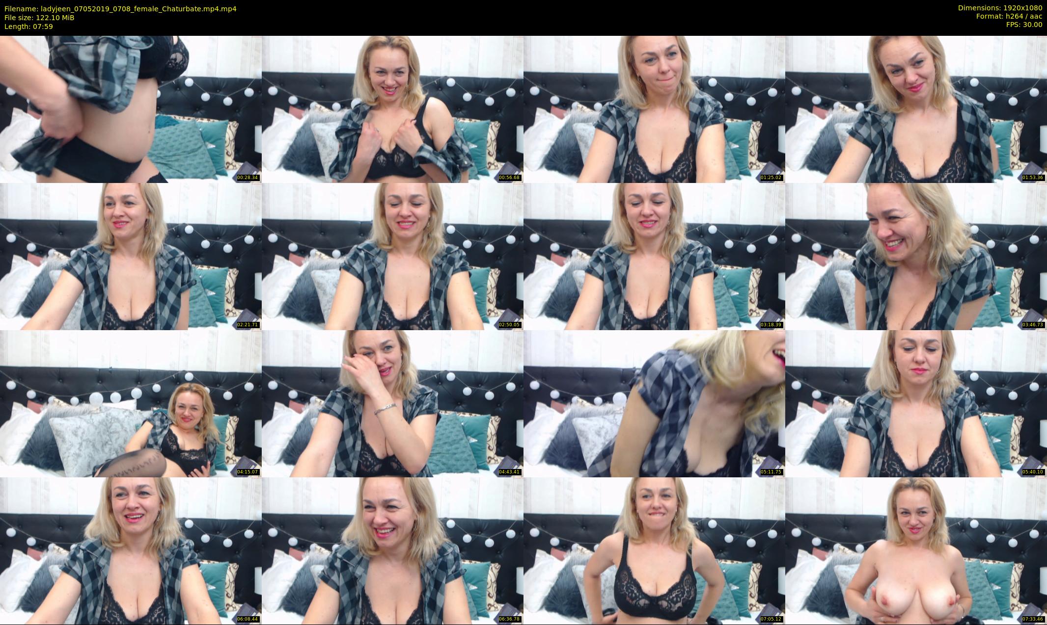 ladyjeen — 8 minute Chaturbate female cam show recording, 1080p, May 7, 2019