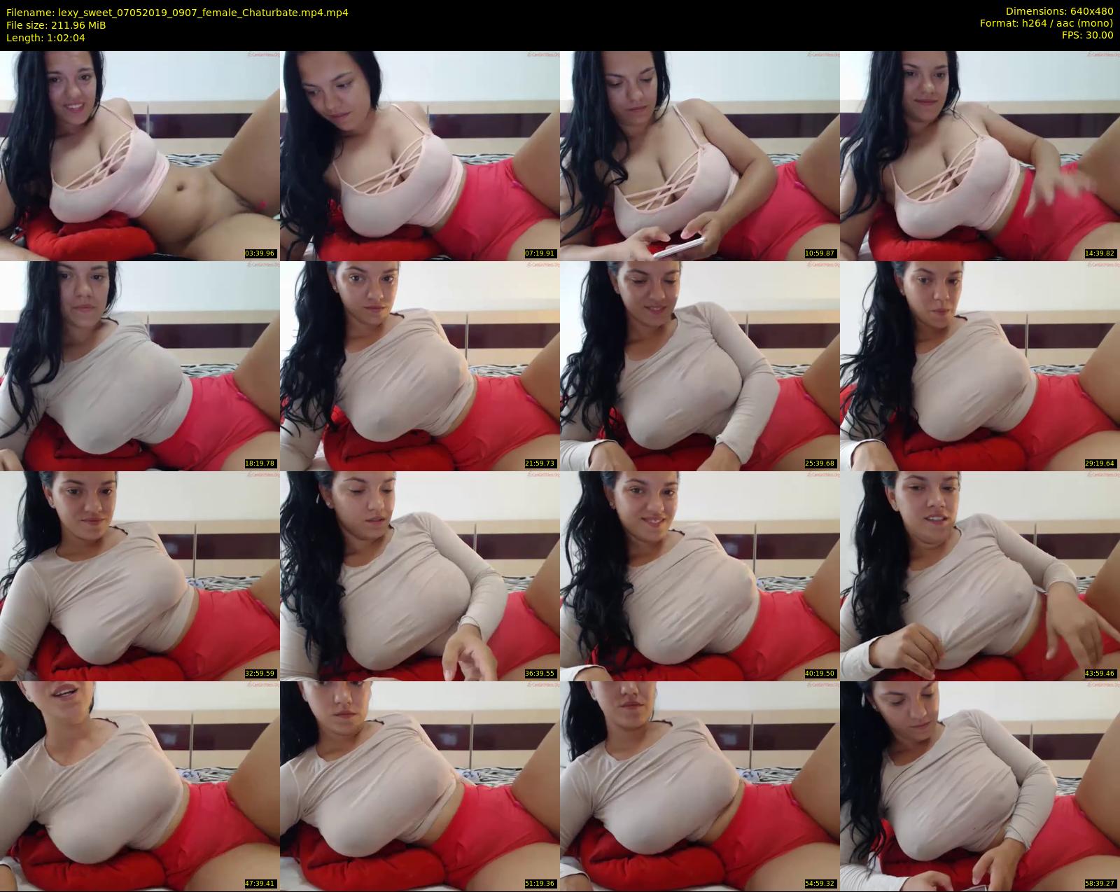 lexy_sweet — 63 minute Chaturbate female cam show recording, 480p, May 7, 2019