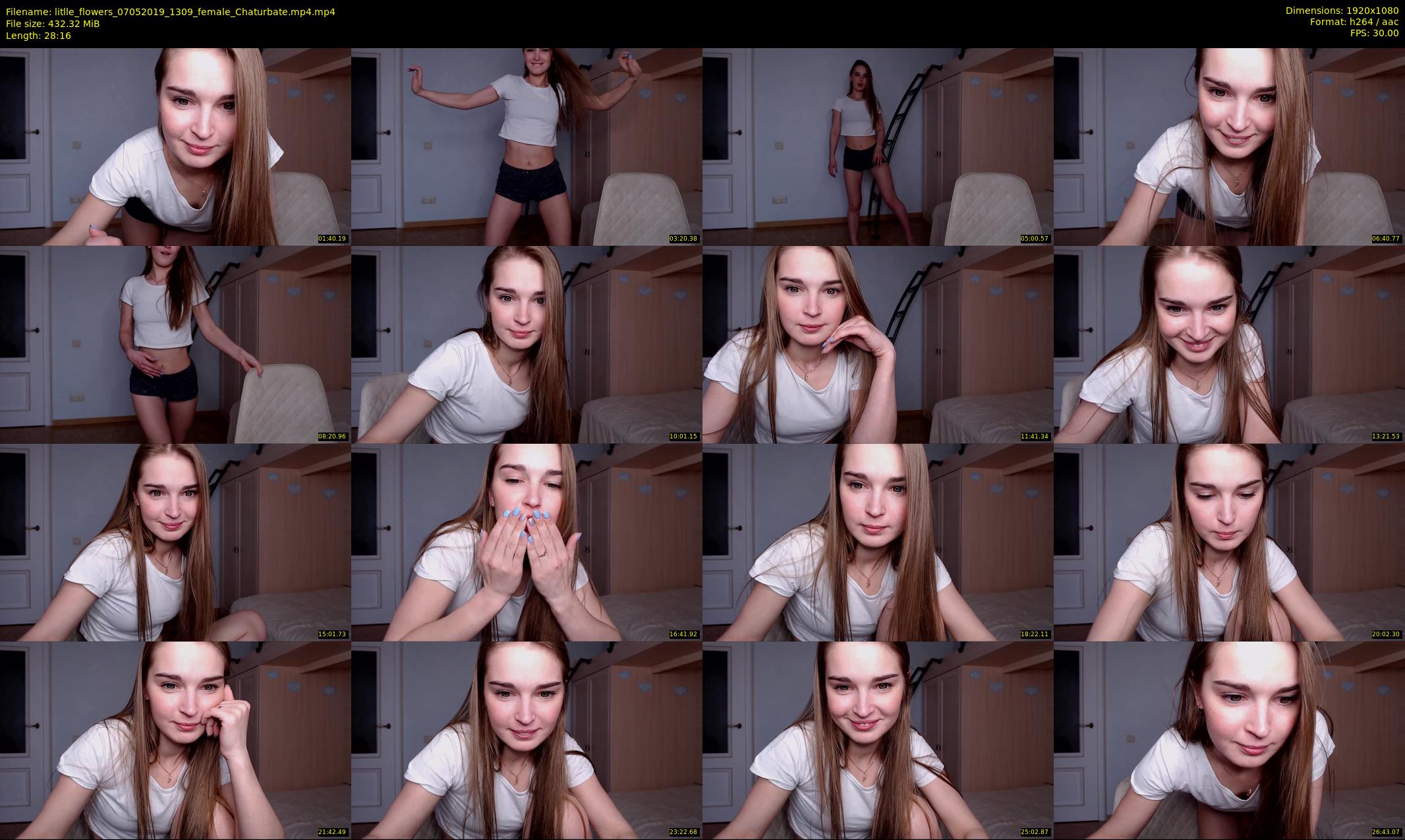 litlle_flowers — 29 minute Chaturbate female cam show recording, 1080p, May 7, 2019