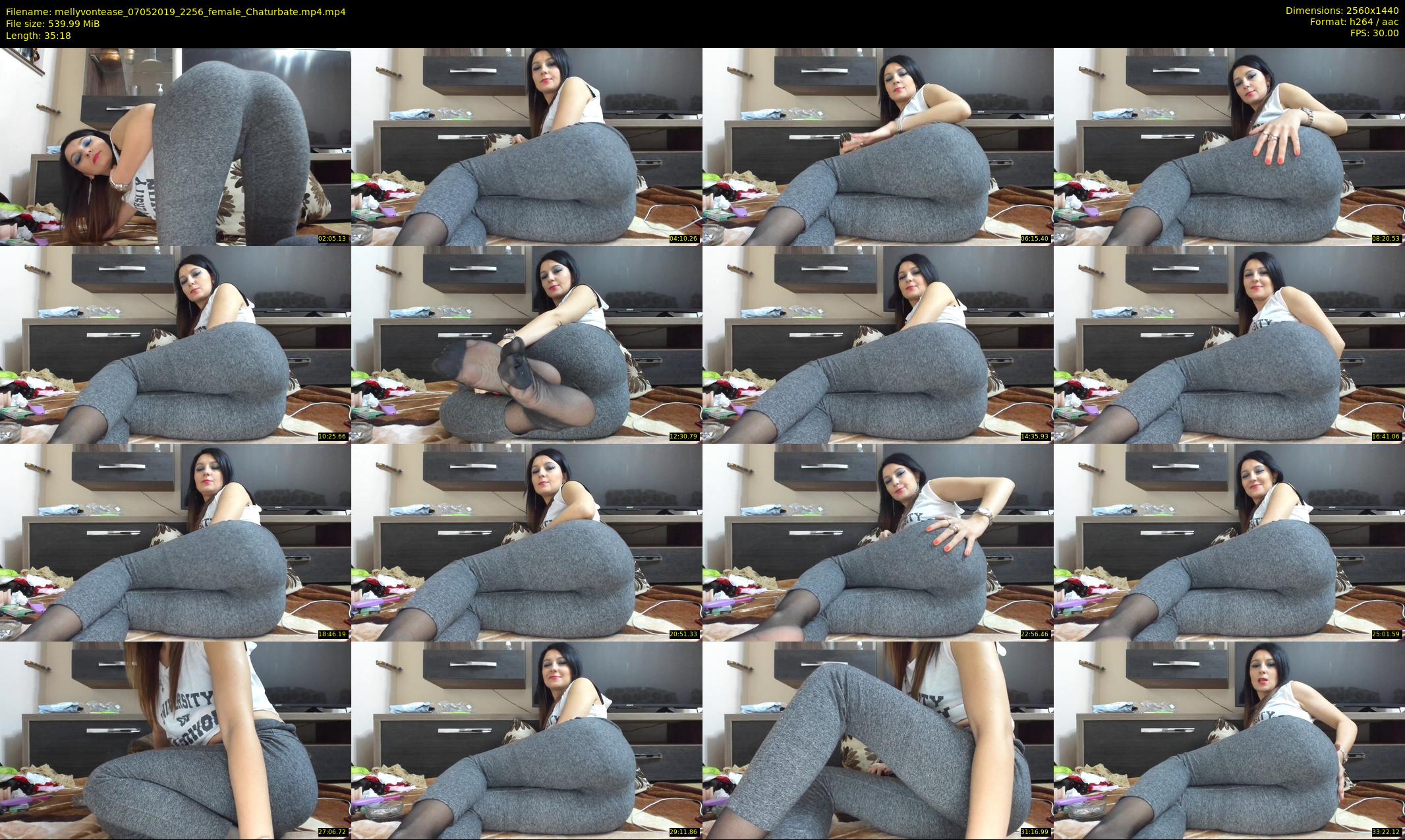 mellyvontease — 36 minute Chaturbate female cam show recording, 1080p, May 7, 2019