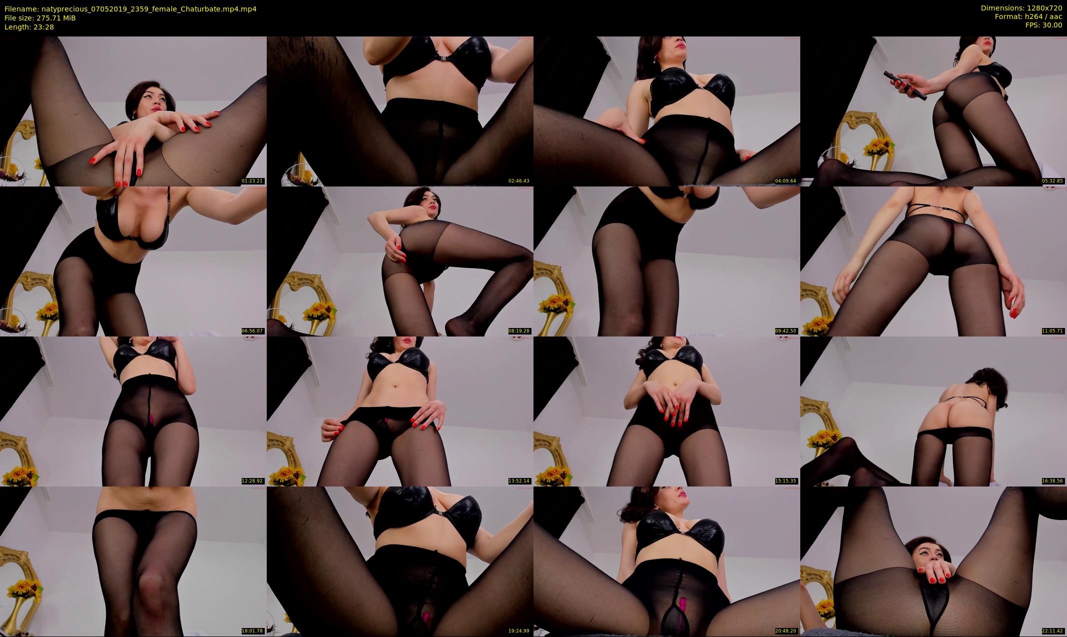natyprecious — 24 minute Chaturbate female cam show recording, 720p, May 7, 2019