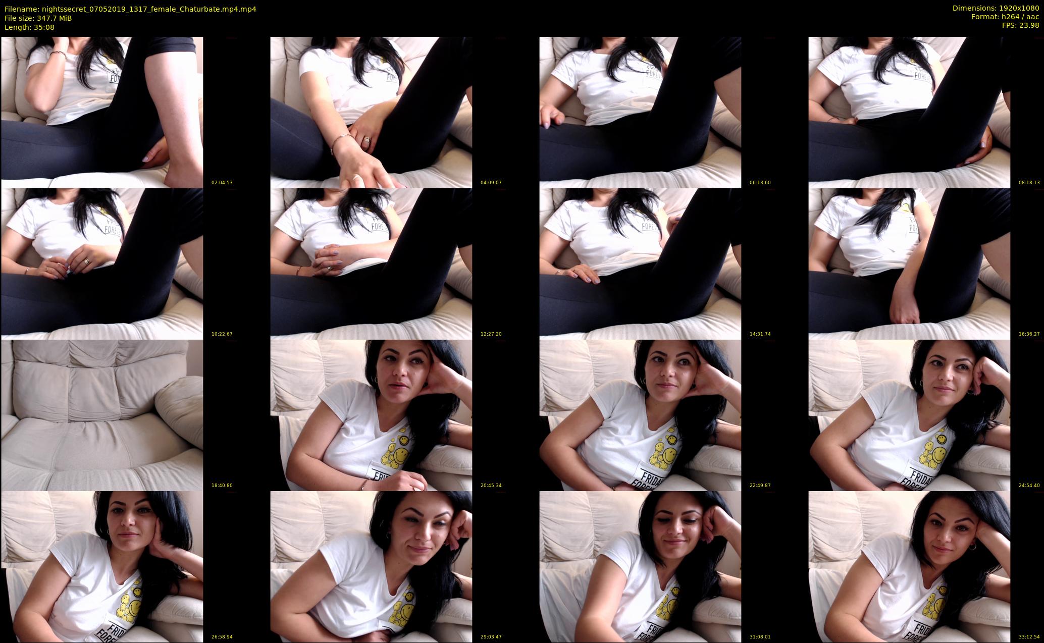 nightssecret — 36 minute Chaturbate female cam show recording, 1080p, May 7, 2019