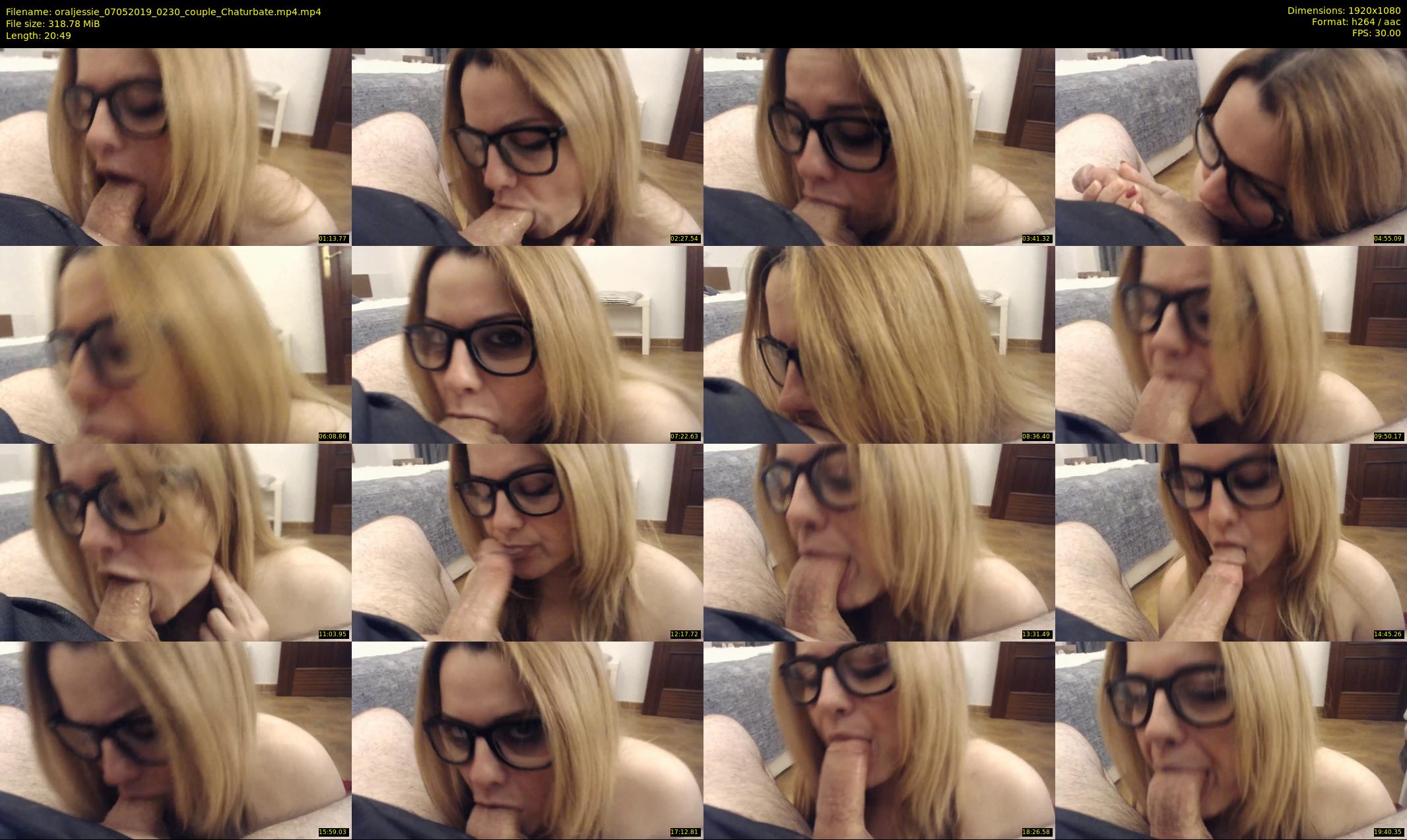oraljessie — 21 minute Chaturbate couple cam show recording, 1080p, May 7, 2019
