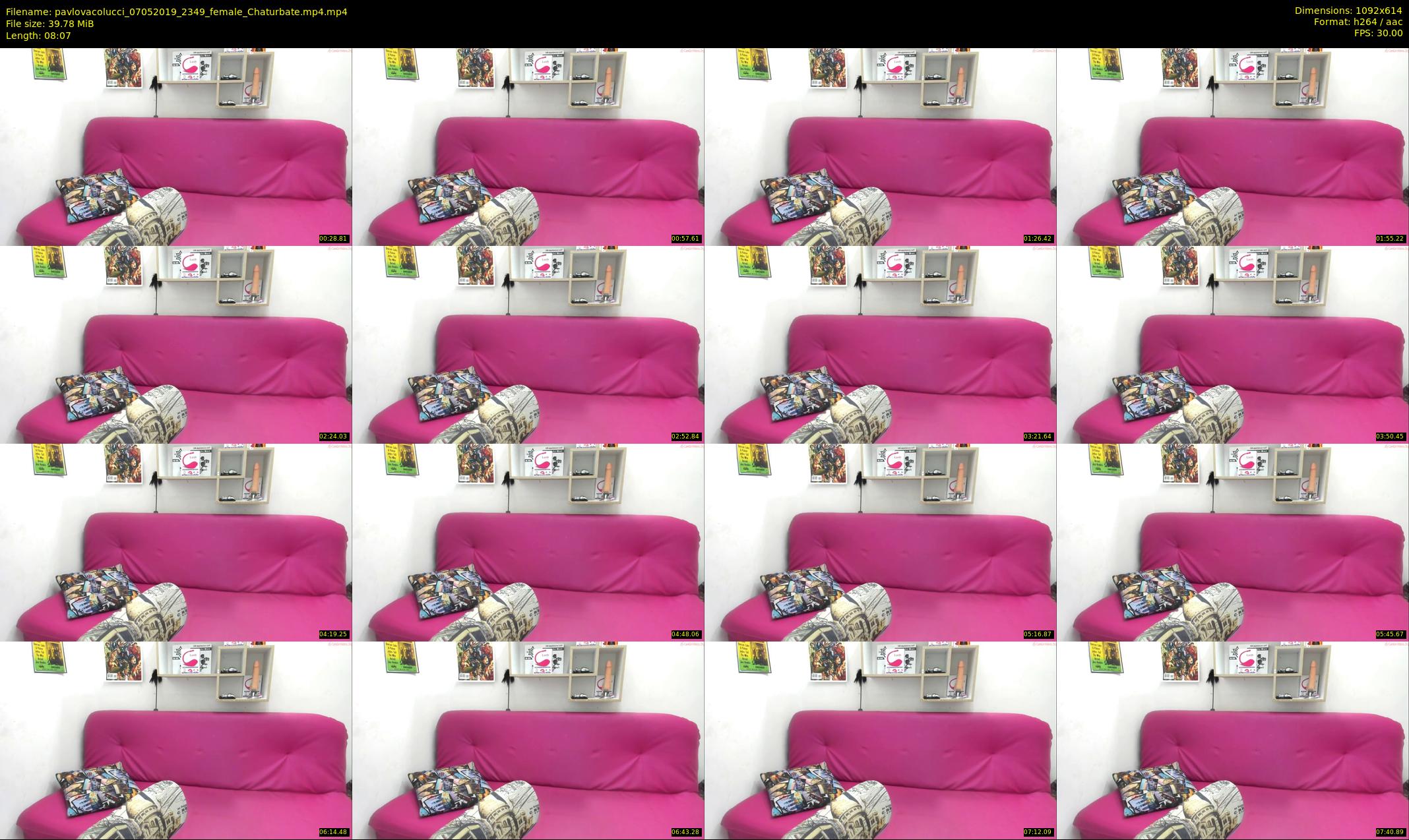 pavlovacolucci — 9 minute Chaturbate female cam show recording, 480p, May 7, 2019
