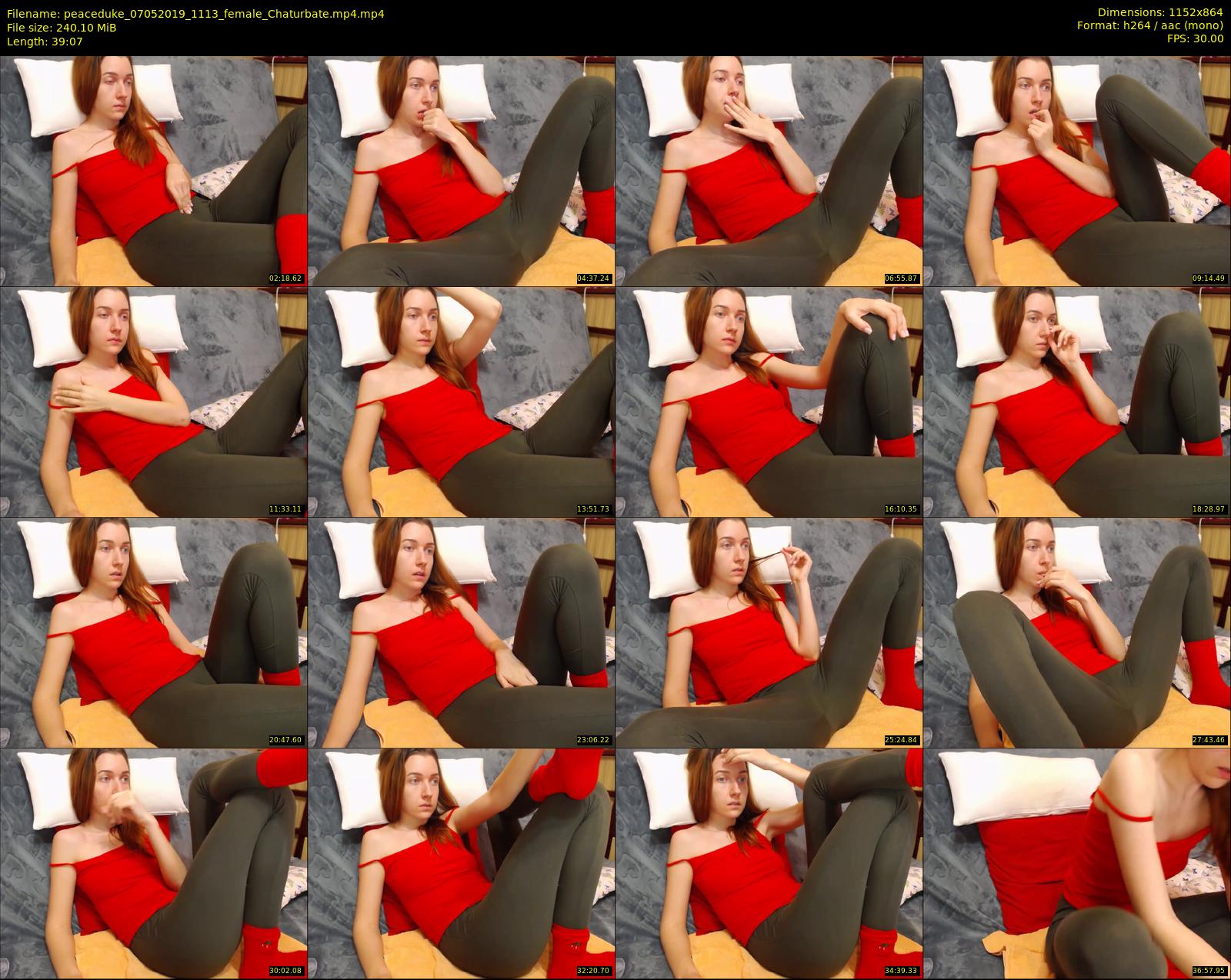 peaceduke — 40 minute Chaturbate female cam show recording, 720p, May 7, 2019