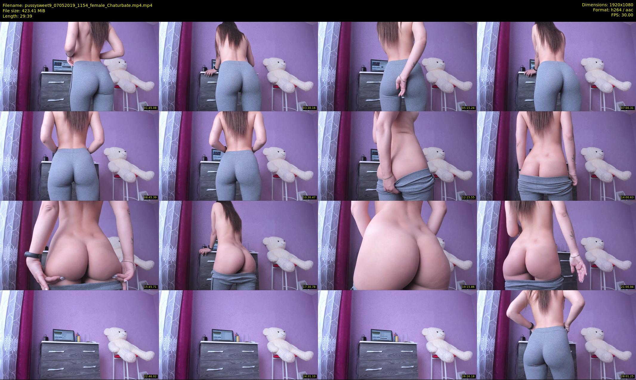 pussysweet9 — 30 minute Chaturbate female cam show recording, 1080p, May 7, 2019