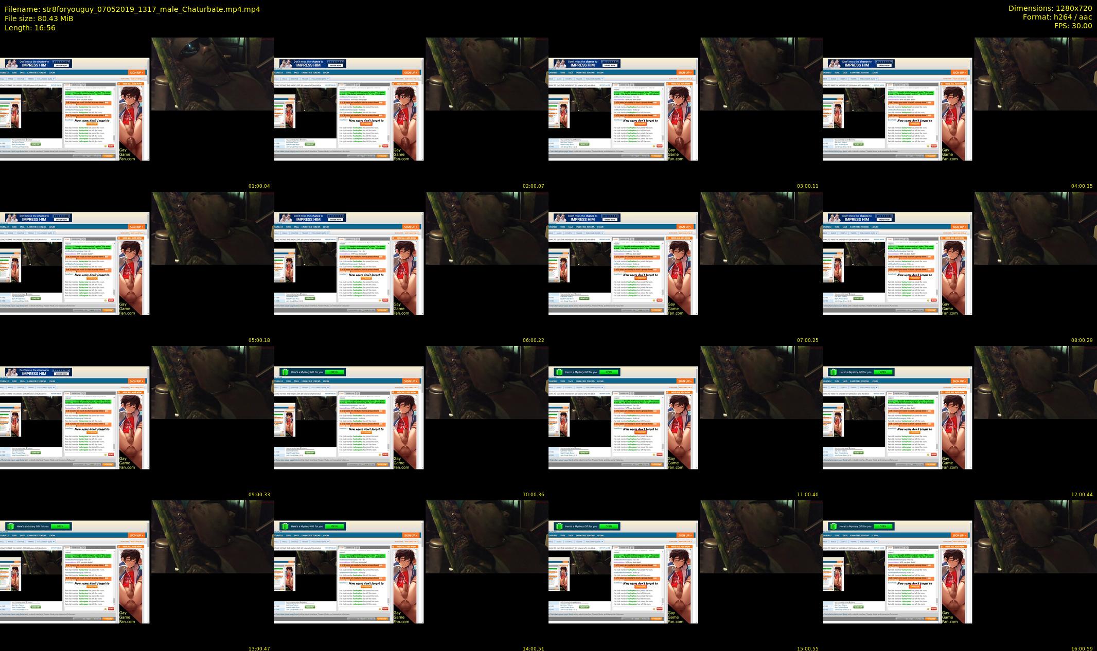 str8foryouguy — 17 minute Chaturbate male cam show recording, 720p, May 7, 2019