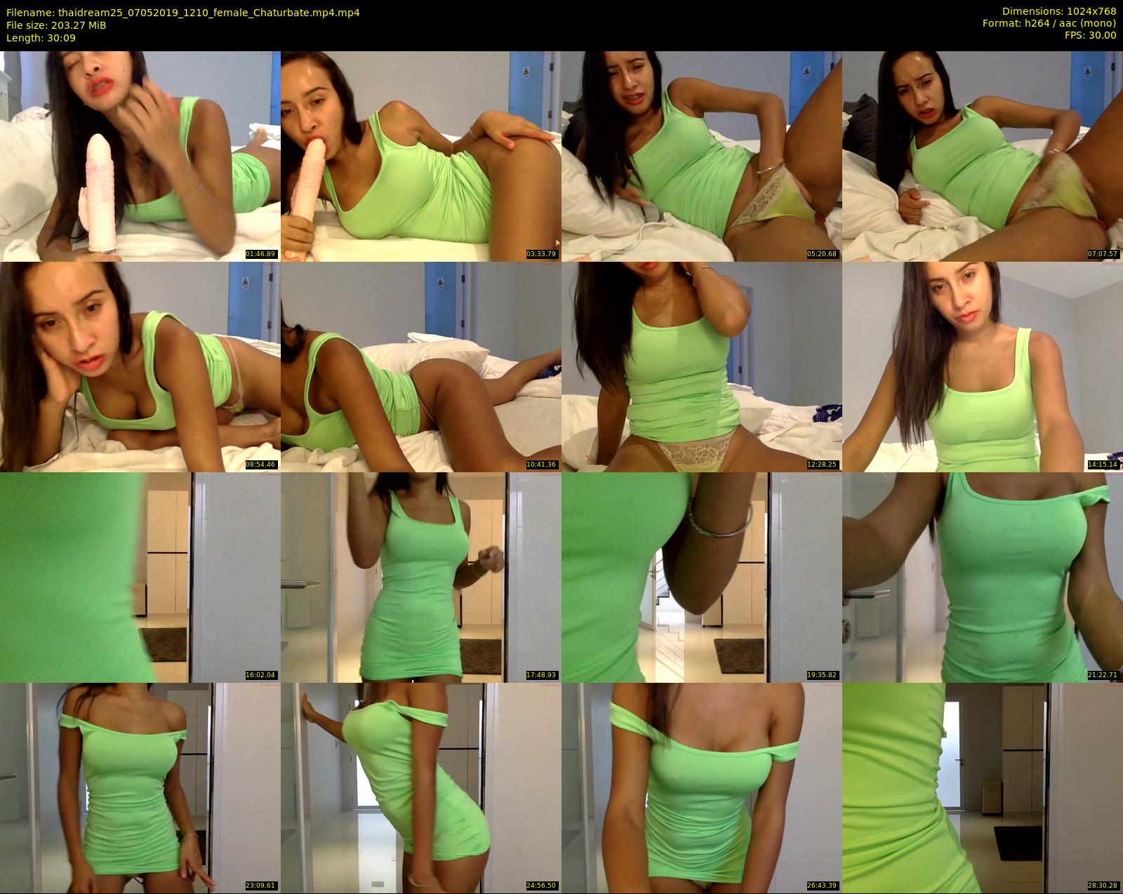thaidream25 — 31 minute Chaturbate female cam show recording, 720p, May 7, 2019