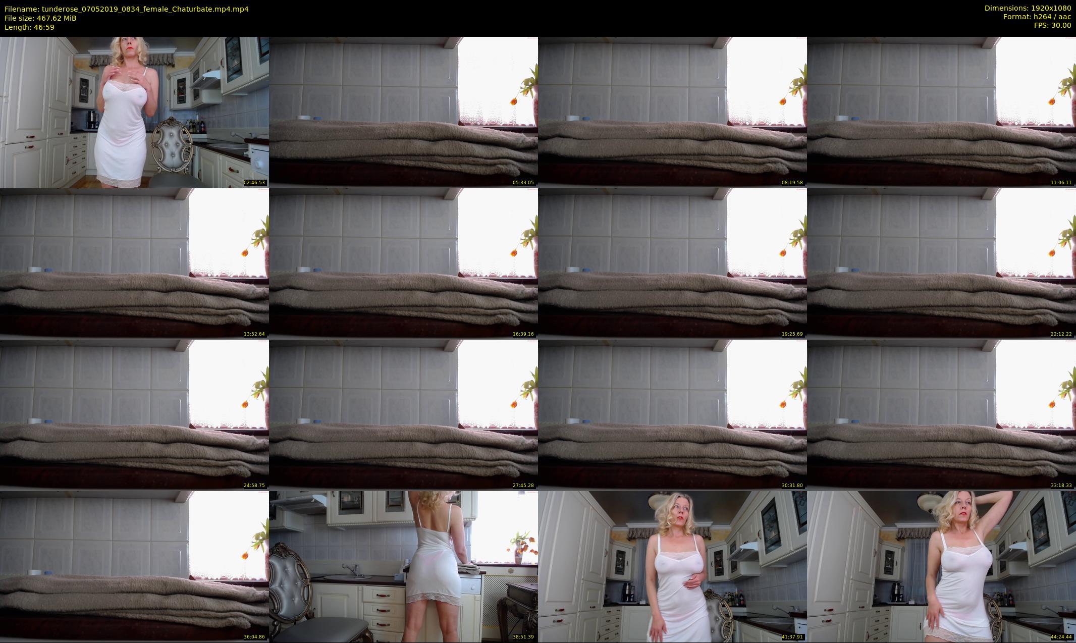 tunderose — 47 minute Chaturbate female cam show recording, 1080p, May 7, 2019