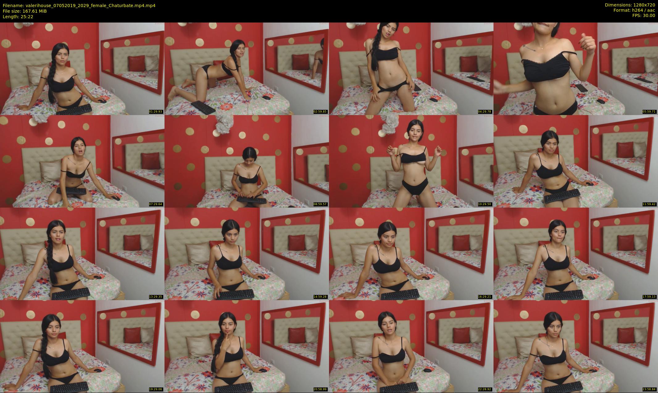 valerihouse — 26 minute Chaturbate female cam show recording, 720p, May 7, 2019