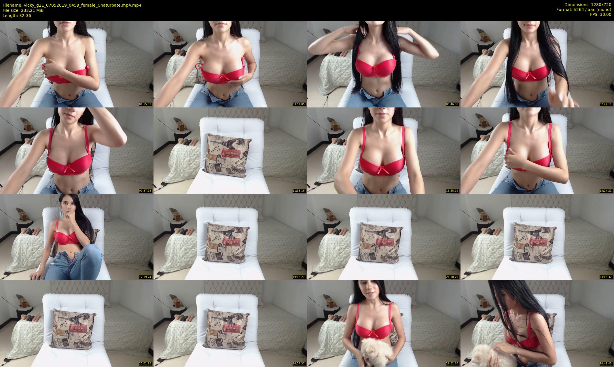 vicky_g21 — 33 minute Chaturbate female cam show recording, 720p, May 7, 2019