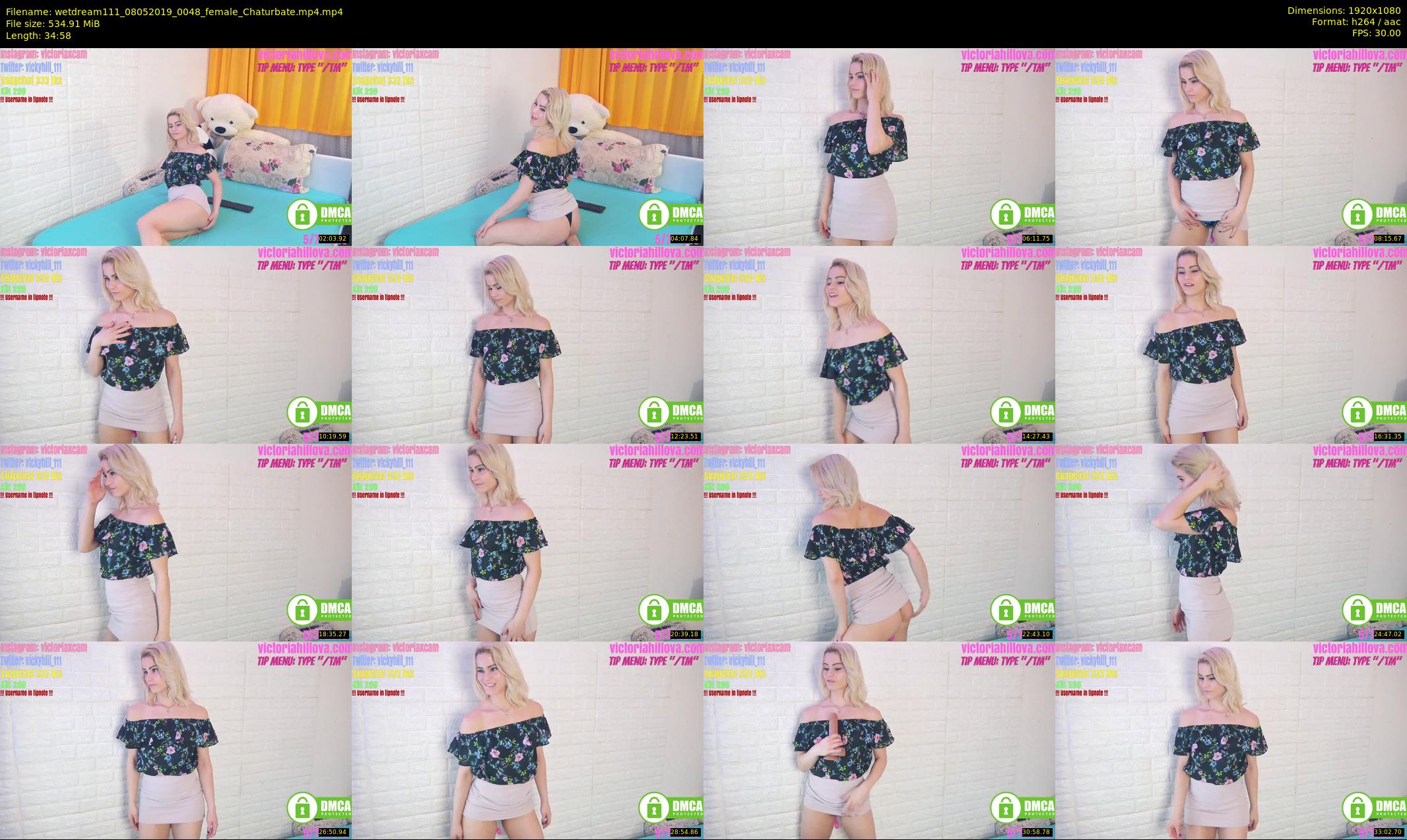 wetdream111 — 35 minute Chaturbate couple cam show recording, 1080p, May 8, 2019