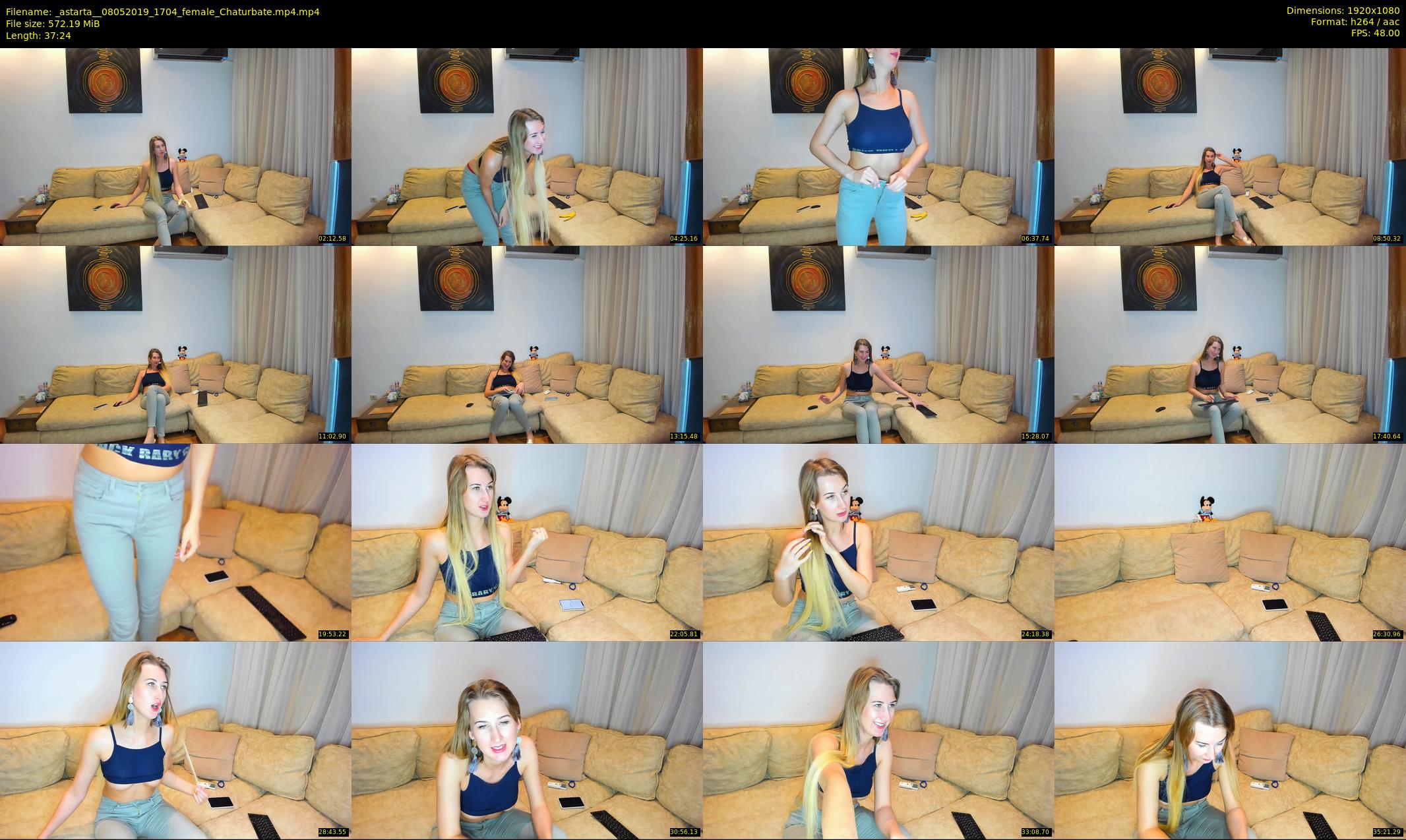 _astarta_ — 38 minute Chaturbate female cam show recording, 1080p, May 8, 2019