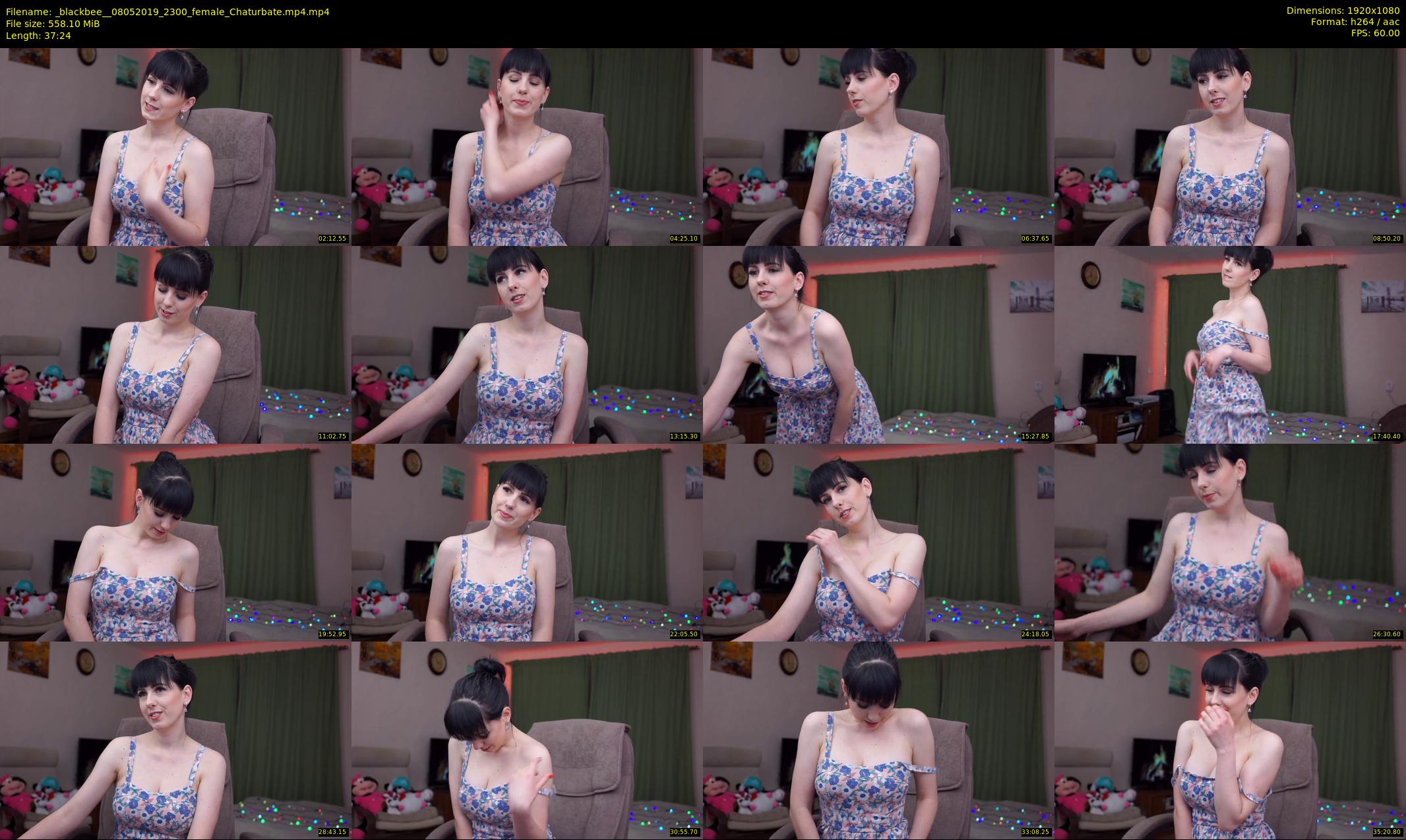 _blackbee_ — 38 minute Chaturbate female cam show recording, 1080p, May 8, 2019