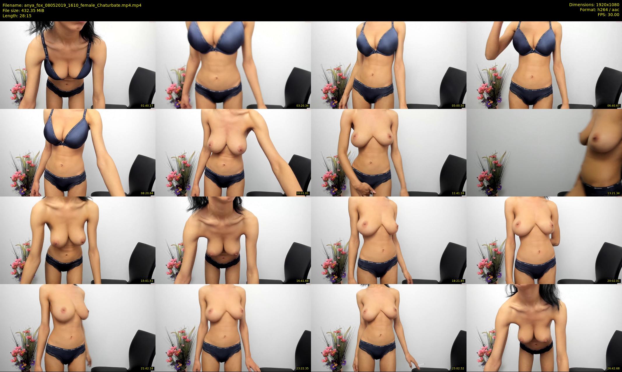 anya_fox — 29 minute Chaturbate female cam show recording, 1080p, May 8, 2019
