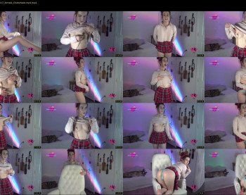 arielking69 — 15 minute Chaturbate female cam show recording, 4K, May 8, 2019