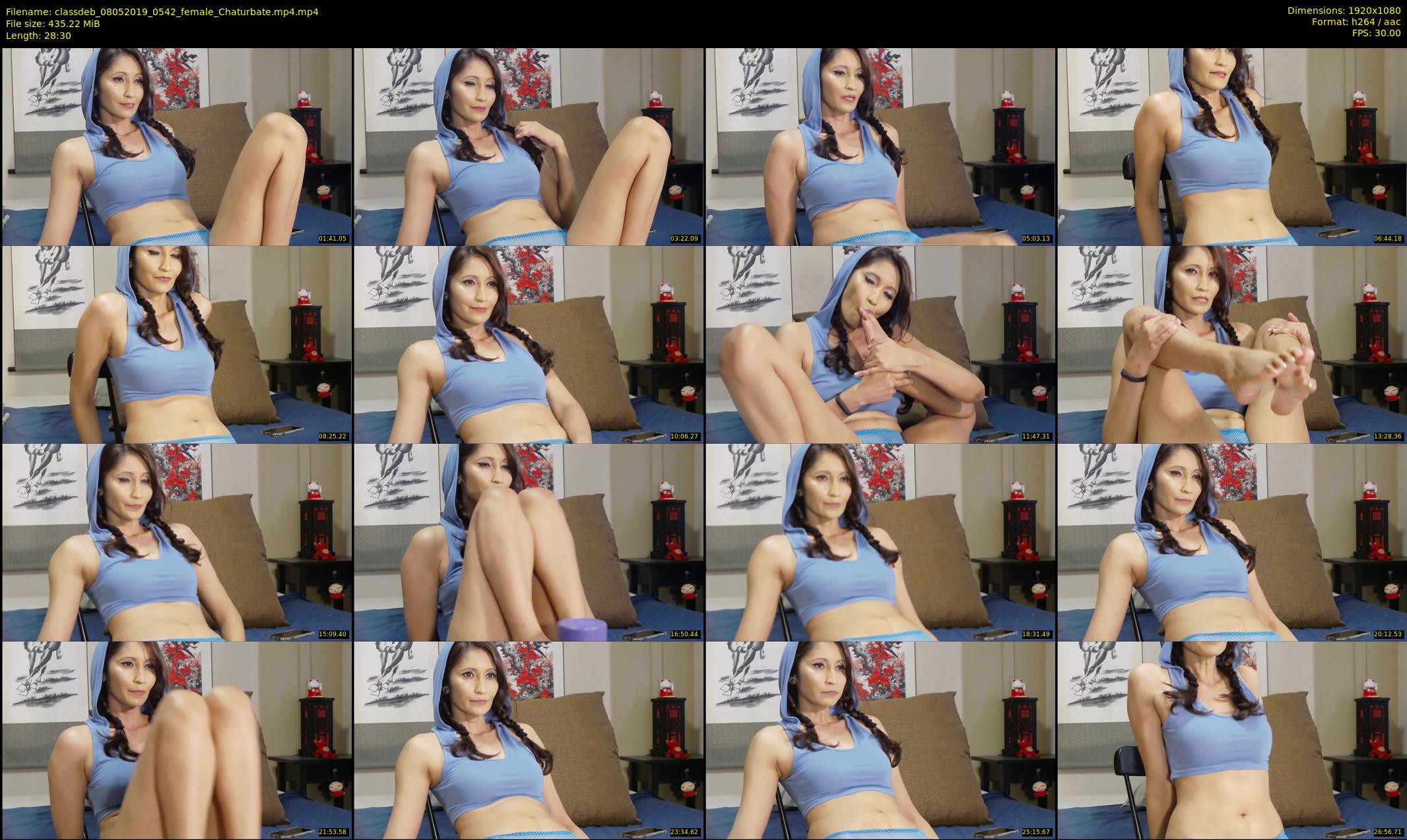 classdeb — 29 minute Chaturbate female cam show recording, 1080p, May 8, 2019