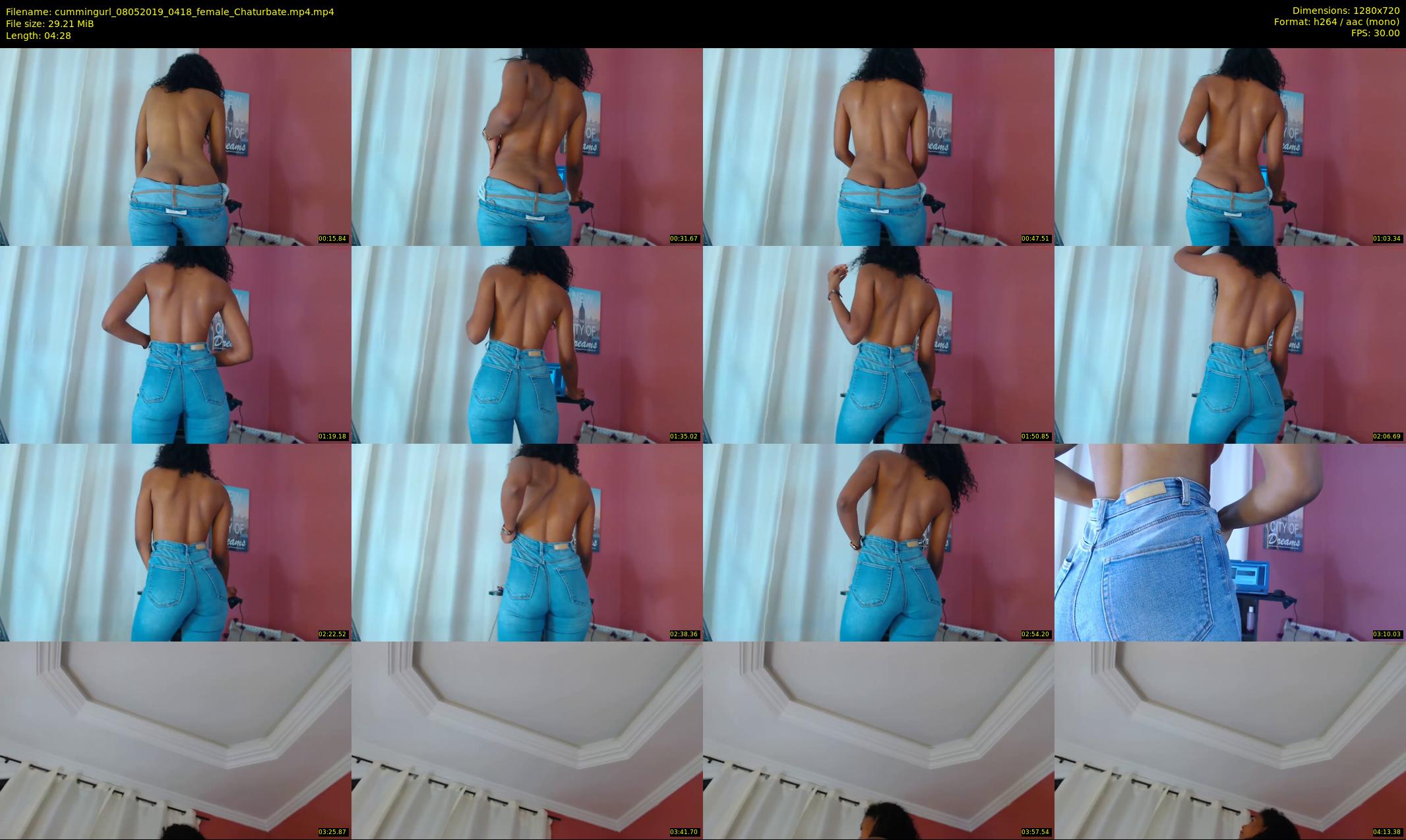 cummingurl — 5 minute Chaturbate couple cam show recording, 720p, May 8, 2019