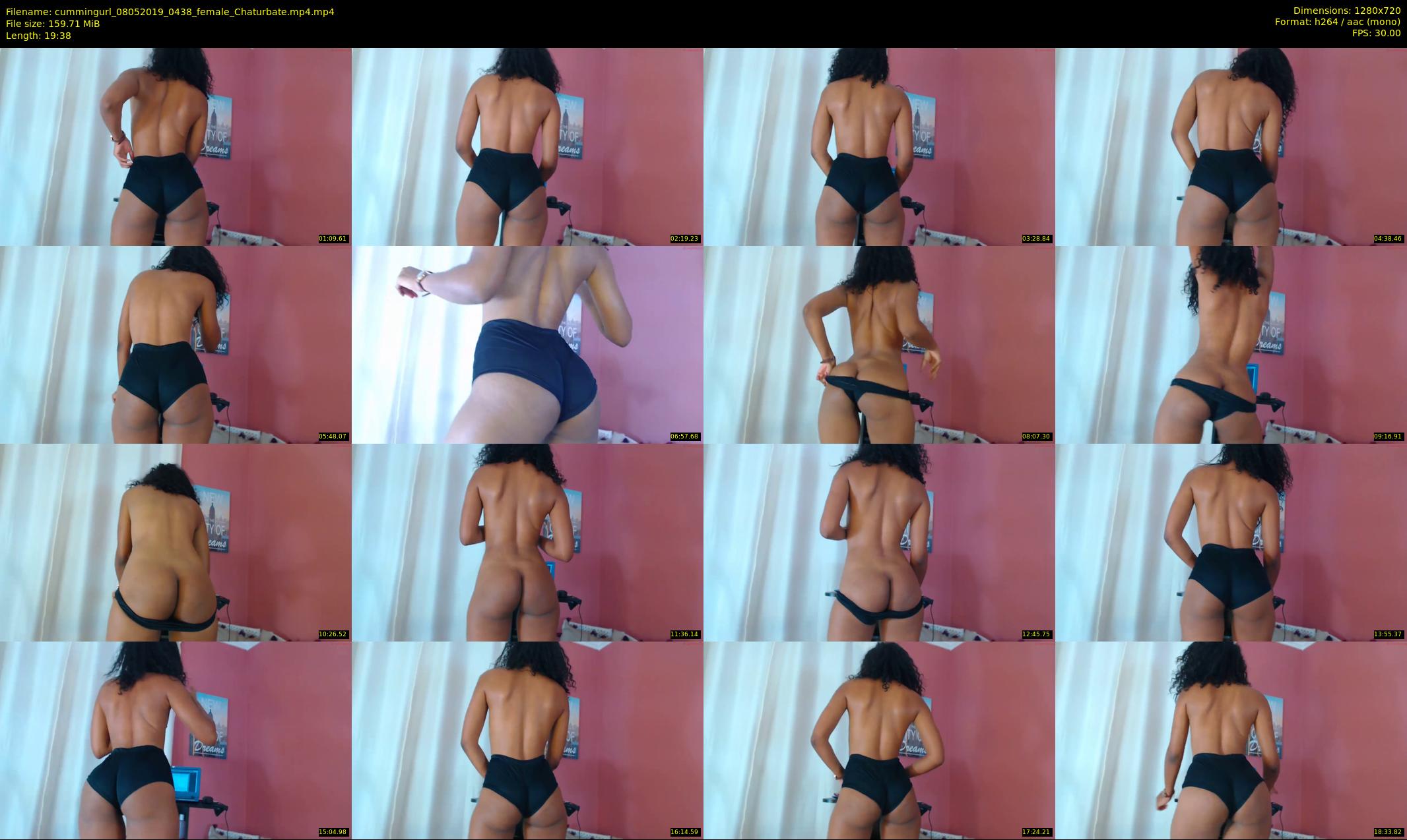 cummingurl — 20 minute Chaturbate couple cam show recording, 720p, May 8, 2019