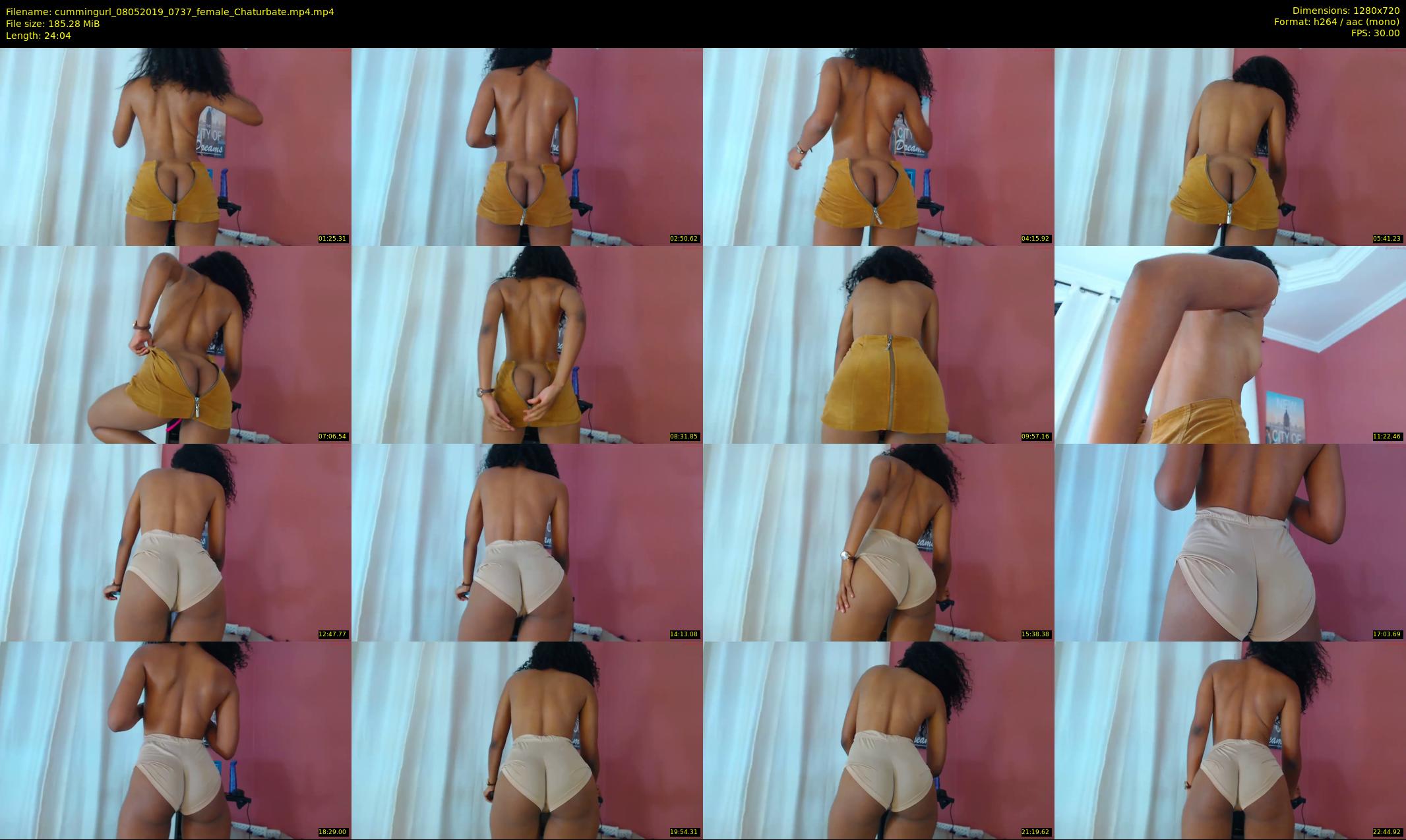 cummingurl — 25 minute Chaturbate couple cam show recording, 720p, May 8, 2019