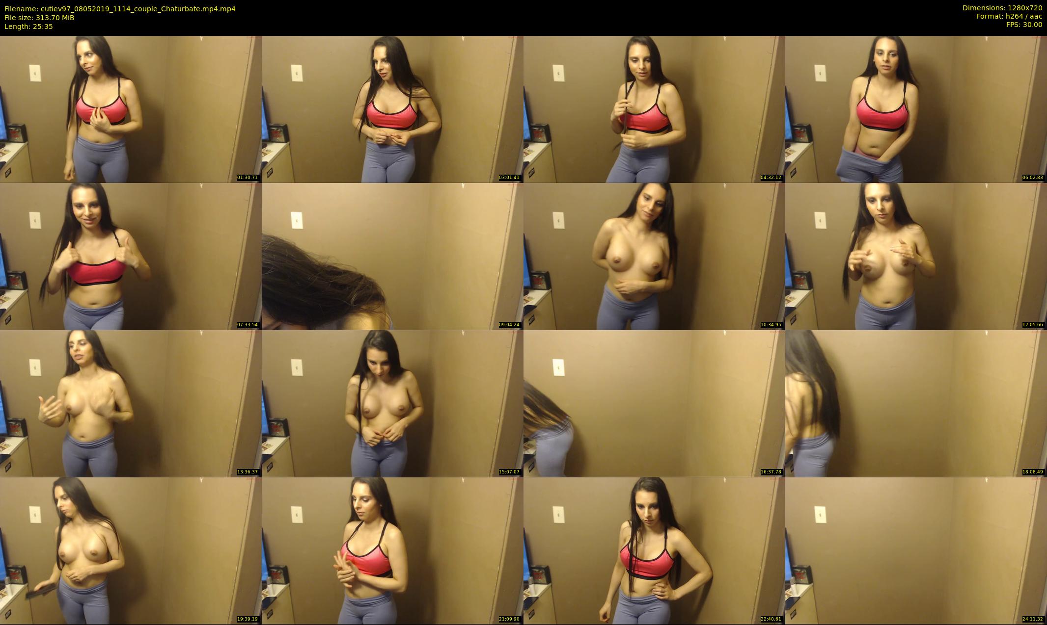 cutiev97 — 26 minute Chaturbate couple cam show recording, 720p, May 8, 2019