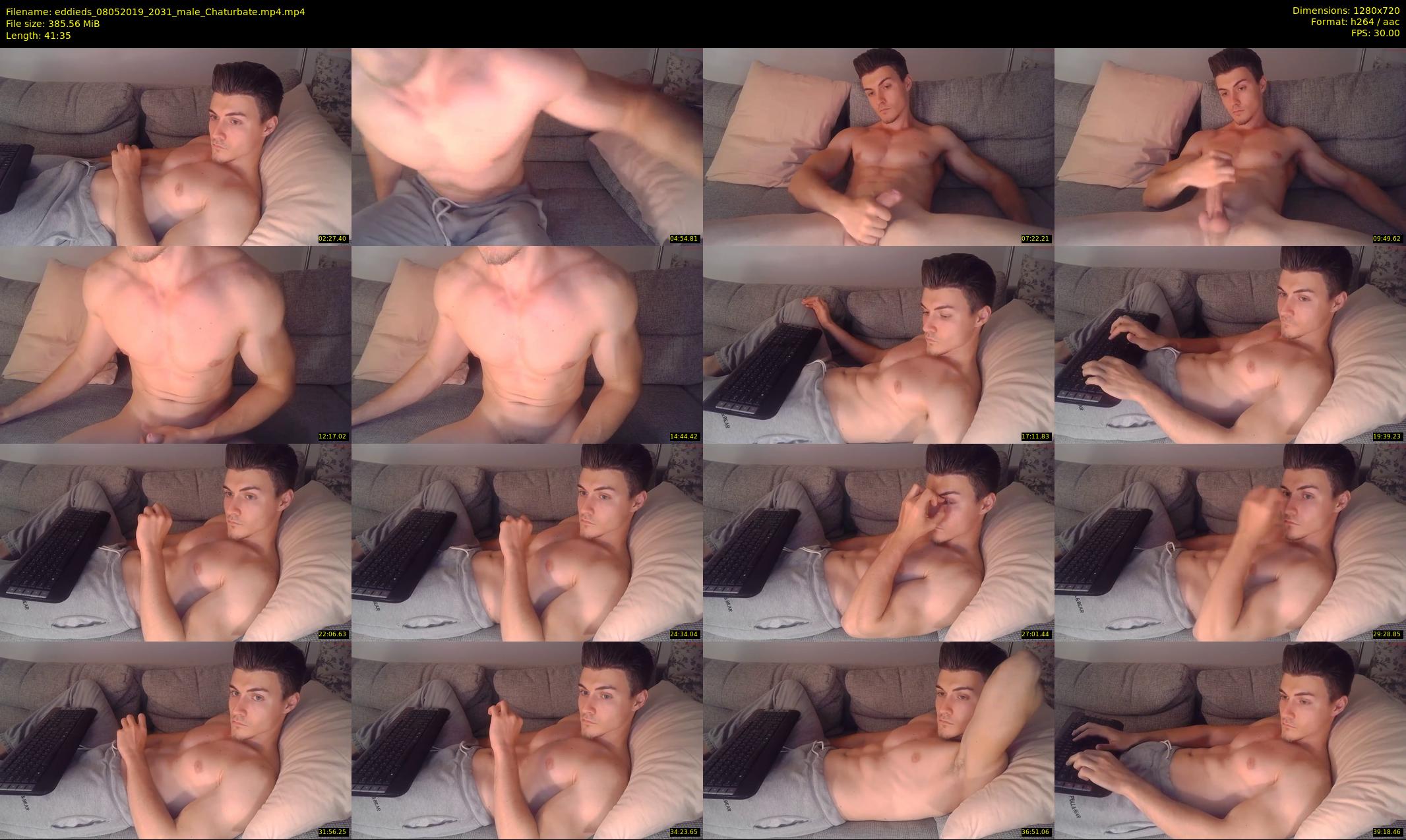 eddieds — 42 minute Chaturbate male cam show recording, 720p, May 8, 2019