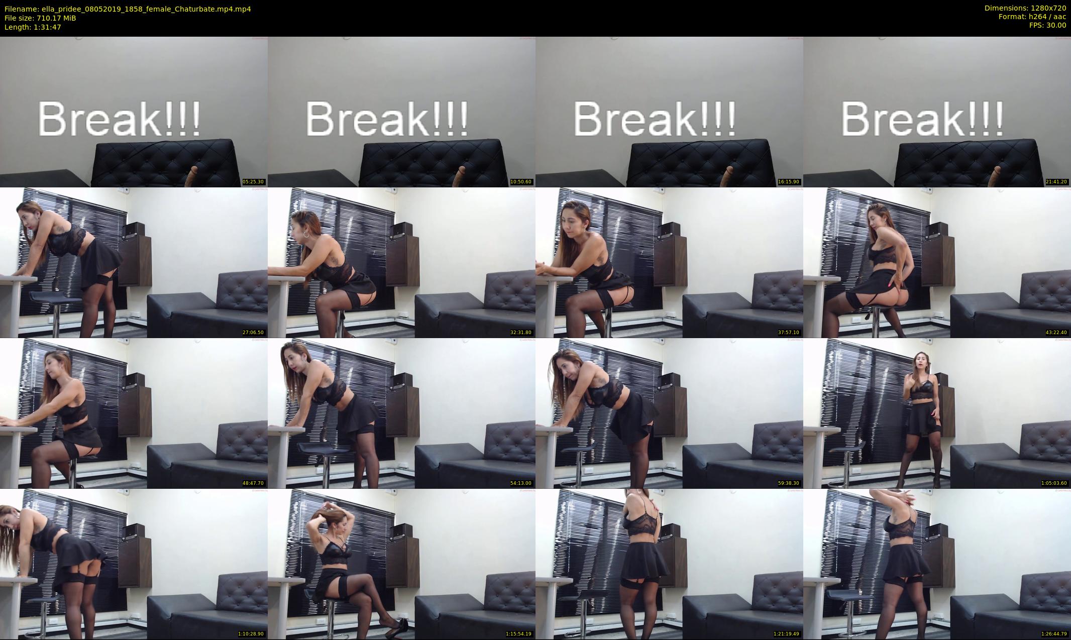 ella_pridee — 92 minute Chaturbate female cam show recording, 720p, May 8, 2019