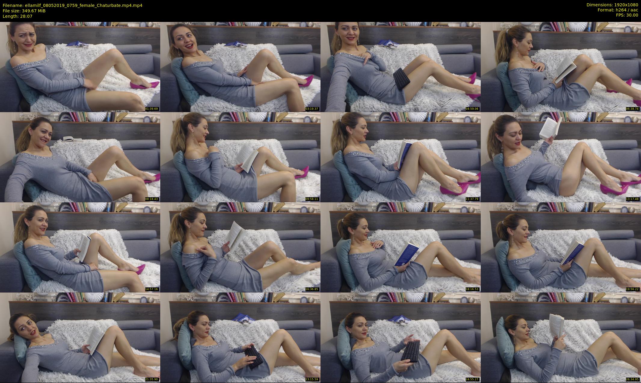 ellamilf — 29 minute Chaturbate female cam show recording, 1080p, May 8, 2019