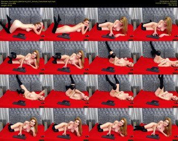 hornygirllx — 4 minute Chaturbate female cam show recording, 480p, May 8, 2019