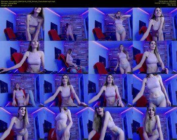 hornygirllx — 35 minute Chaturbate female cam show recording, 480p, May 8, 2019
