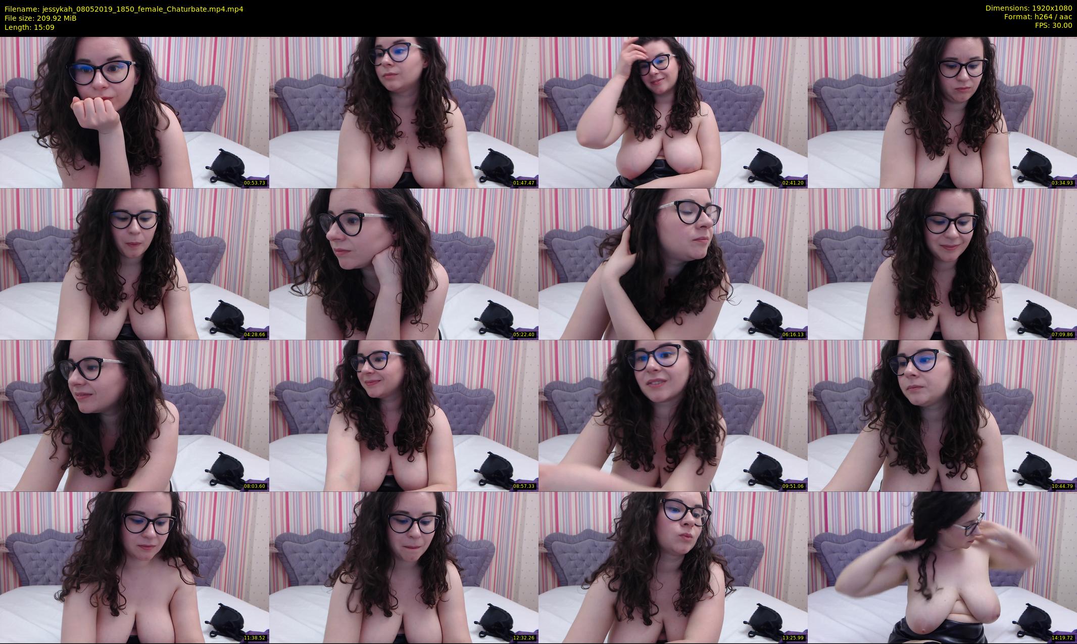 jessykah — 16 minute Chaturbate female cam show recording, 1080p, May 8, 2019