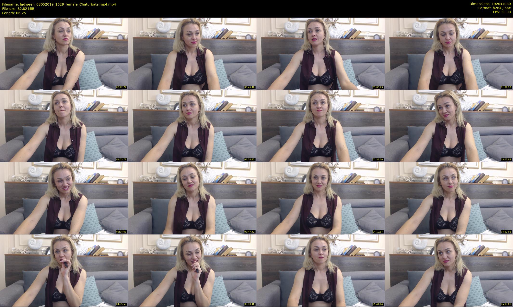 ladyjeen — 7 minute Chaturbate female cam show recording, 1080p, May 8, 2019