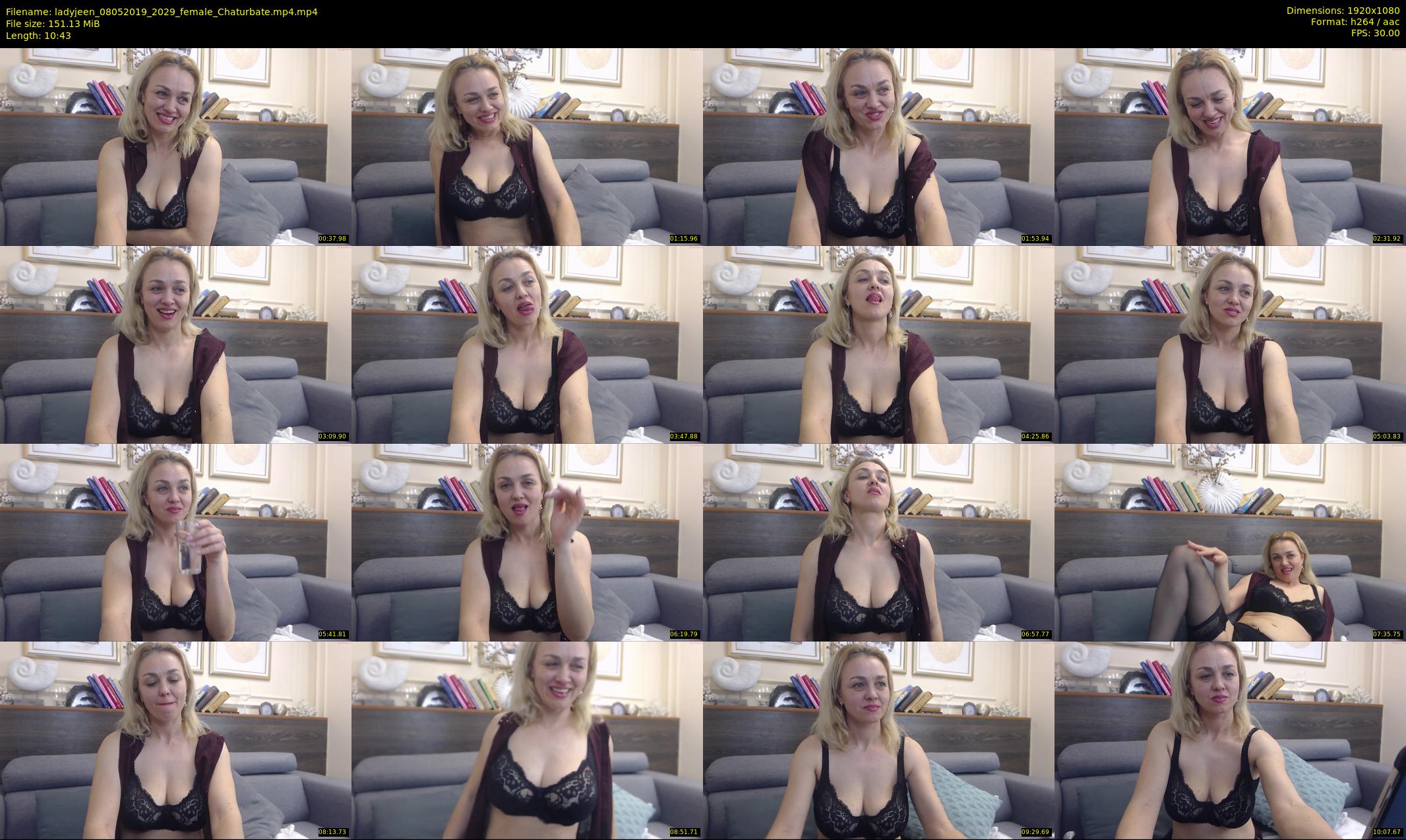 ladyjeen — 11 minute Chaturbate female cam show recording, 1080p, May 8, 2019