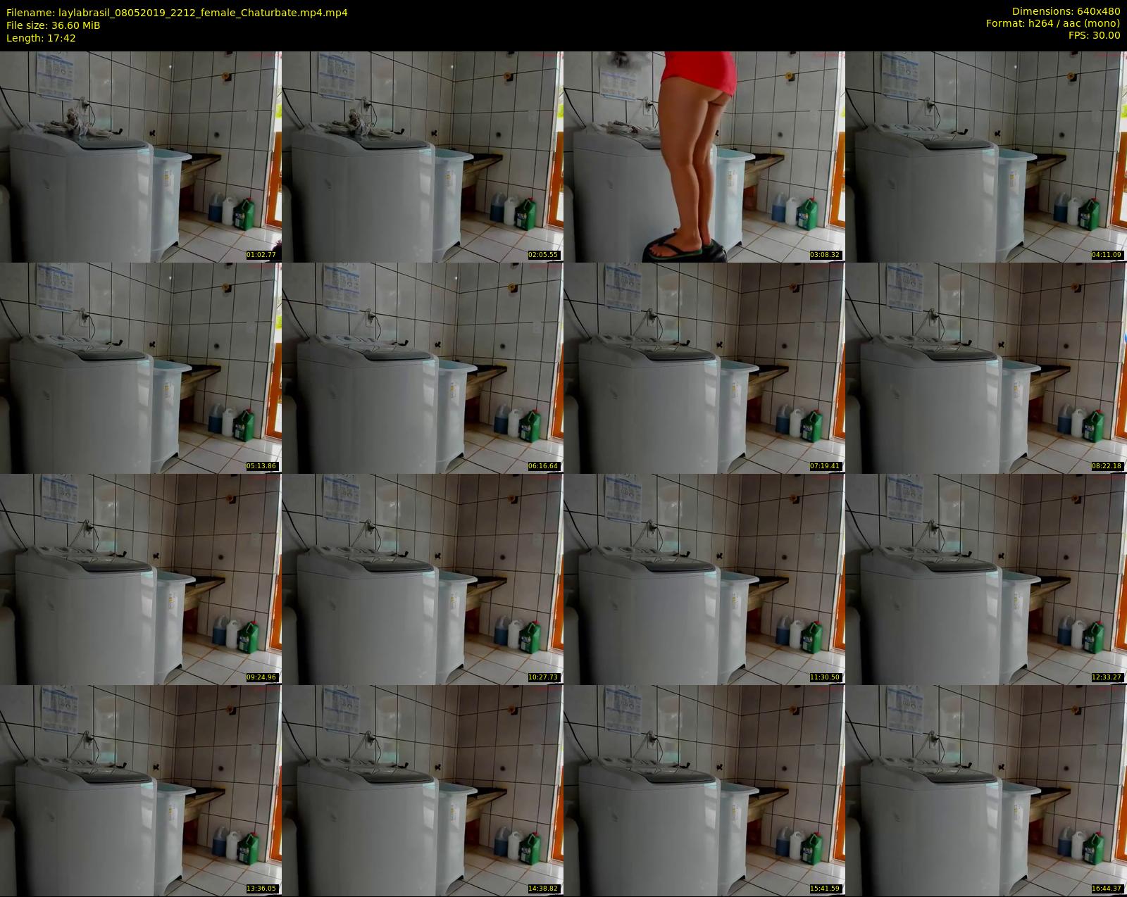laylabrasil — 18 minute Chaturbate female cam show recording, 480p, May 8, 2019