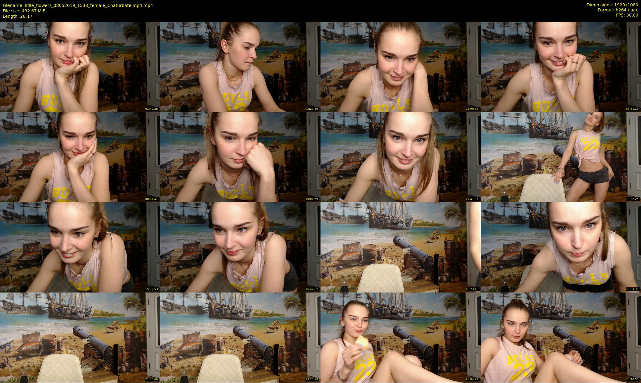 litlle_flowers — 29 minute Chaturbate female cam show recording, 1080p, May 8, 2019