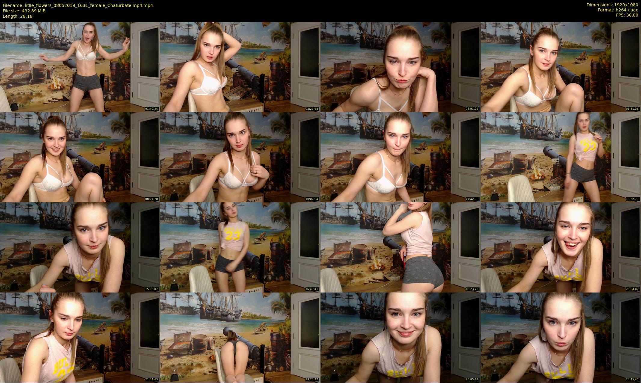 litlle_flowers — 29 minute Chaturbate female cam show recording, 1080p, May 8, 2019