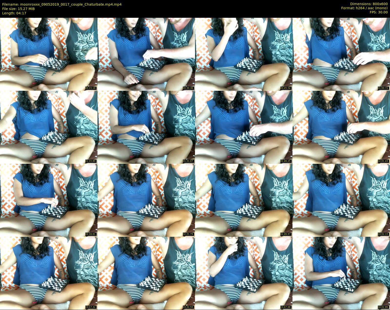 moonroxxx — 5 minute Chaturbate couple cam show recording, 480p, May 9, 2019