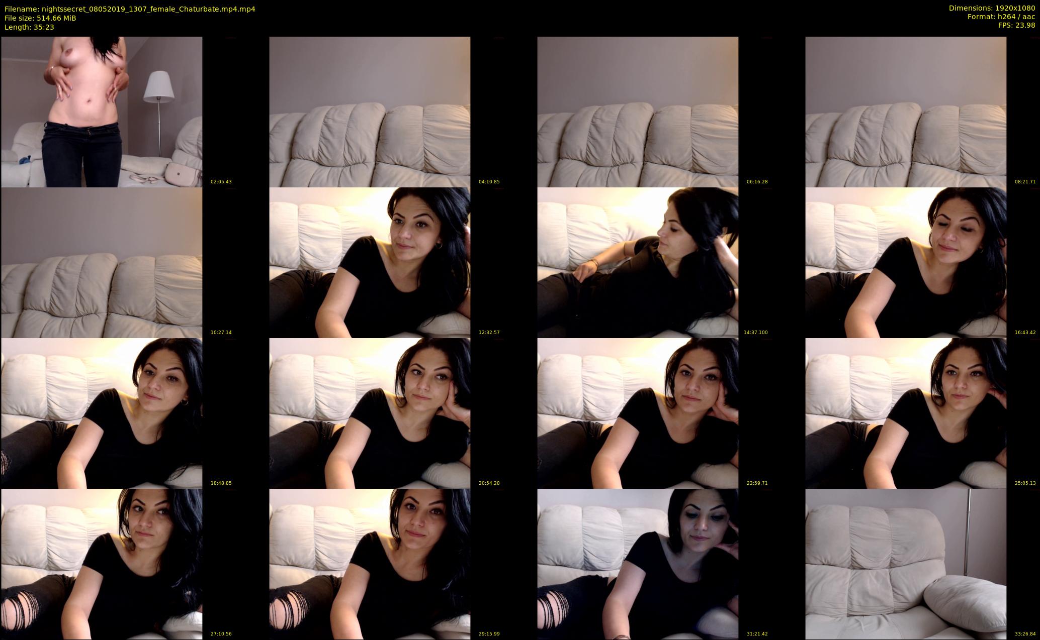 nightssecret — 36 minute Chaturbate female cam show recording, 1080p, May 8, 2019