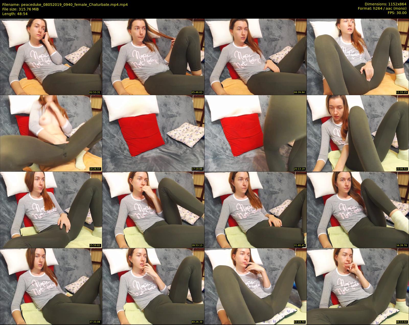 peaceduke — 49 minute Chaturbate female cam show recording, 720p, May 8, 2019