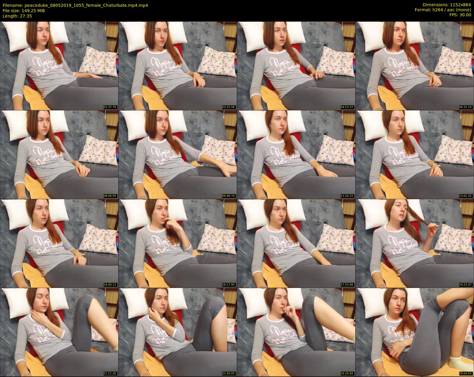 peaceduke — 28 minute Chaturbate female cam show recording, 720p, May 8, 2019
